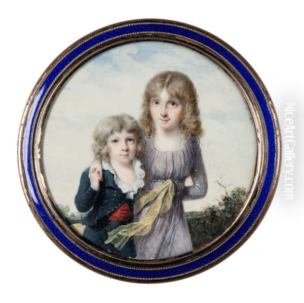 Two children - view 1