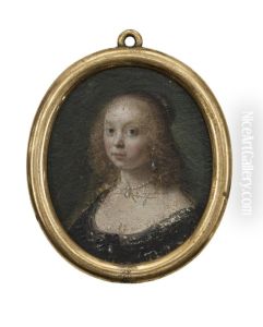 Unknown woman by Gerrit Dou