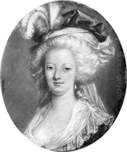 Marie Antoinette (1755-93), drottning av Frankrike by Jean-Urbain Guerin