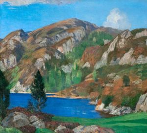 Loch a' Ghille Ghobaich, Morar by William York MacGregor