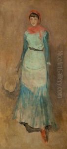 Miss Finch c.1885  (oil)