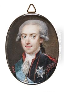 Johan Gabriel Oxenstierna, riksmarskalk, greve by Niclas Lafrensen
