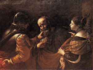 Le reniement de Saint Pierre by Mattia Preti