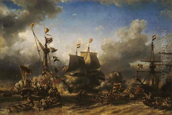 Embarquement de Ruyter et de Witt au Texel, 1667 - view 1