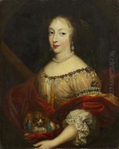 Portrait d'Henriette d'Angleterre, duchesse d'Orleans by Pierre Mignard I