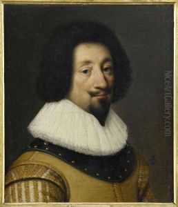 Portrait de Francois de l'Aubepine, marquis d'Hauterive by Daniel Dumonstier