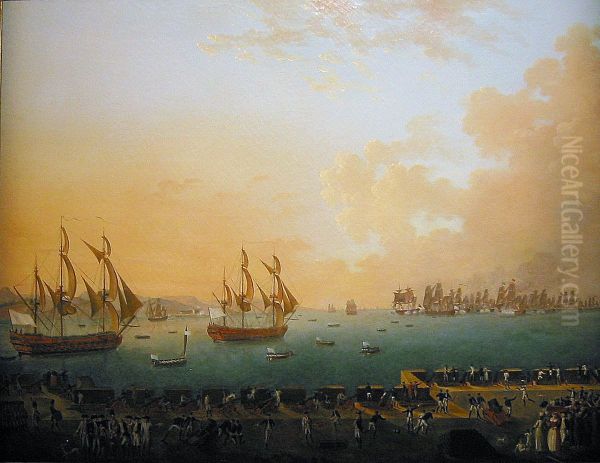 Combat naval dans la rade de Fort Royal de la Martinique - view 1