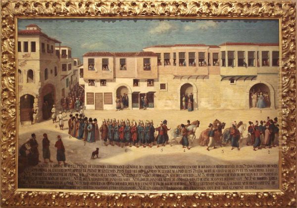 Entree a Smyrne du Prince de Listenois, le 28 septembre 1766 - view 1