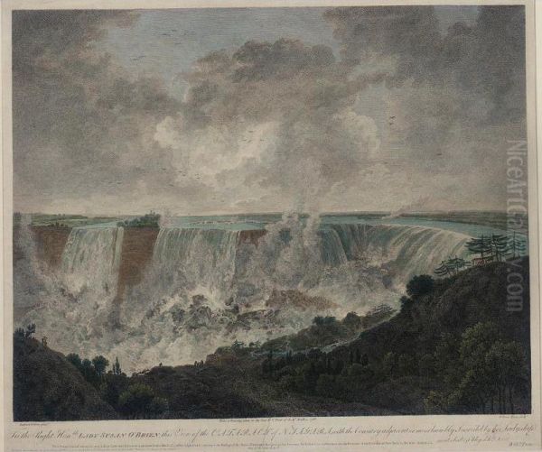 To The Right Hon'ble. Lady Susan O'brien, This View Of The Cataract Of Niagra...(lane 13) - view 1
