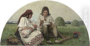 Rest from the harvest by Jaroslav Vesin
