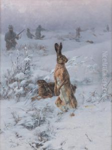 At the Hunt by Jaroslav Vesin