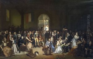 Appel des dernieres victimes de la terreur dans la prison de saint Lazare.7, 9 thermidor 1794