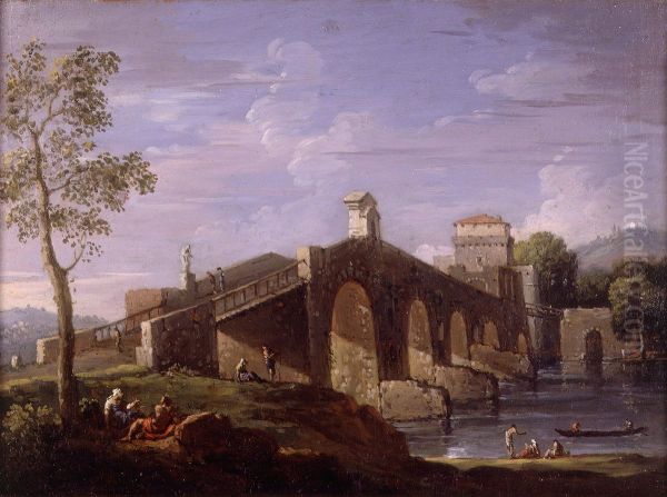 Landscape with large Bridge - view 1