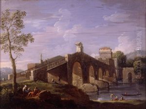Landscape with large Bridge Landscape with large Bridge