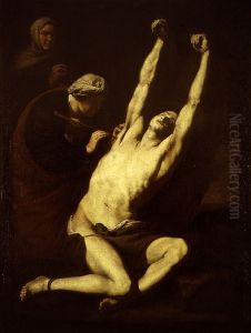 S. Sebastian attended by S. Irene by Jusepe de Ribera