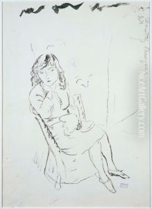 Dorothy Burgers by Jules Pascin