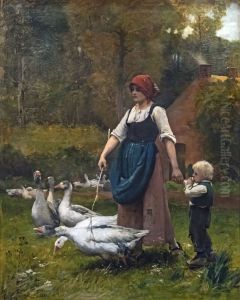 In the Meadow by Julien Dupre