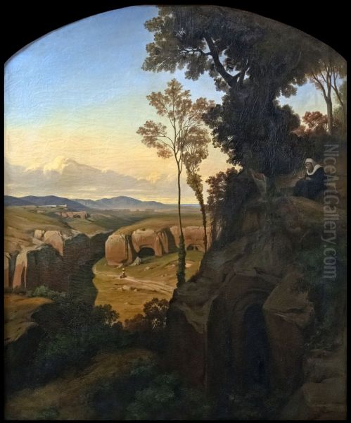 View of the quarries of CervaraFrancais:Vue des carrieres de la CervaraItaliano:Veduta delle cave di Cervara - view 1