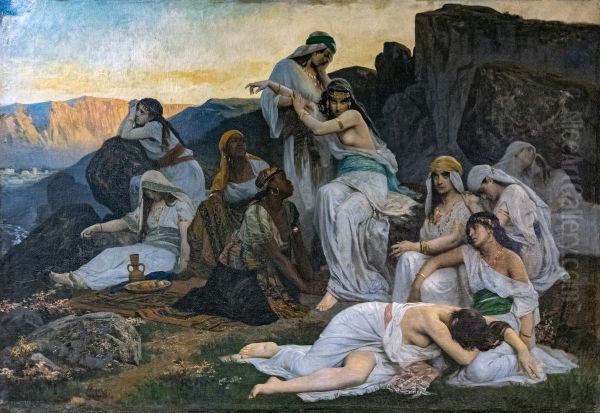 The daughter of JephthahFrancais:La fille de JephteItaliano:La figlia di Iefte - view 1