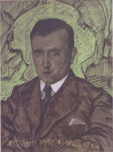 Portrait of Kazimierz Rudnik by Stanislaw Ignacy Witkiewicz (Witkacy)