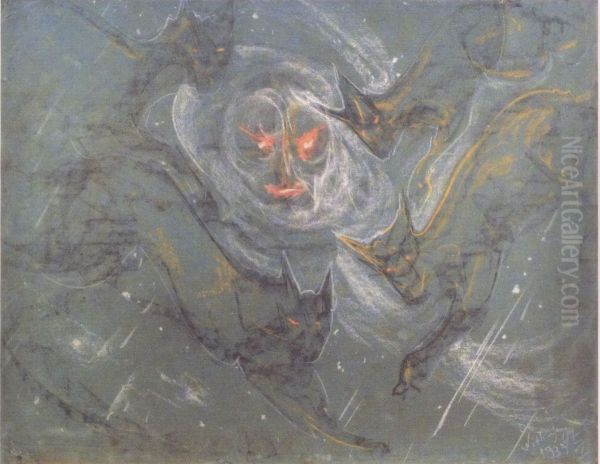 Cosmic composition (Witches' Sabbath) - view 1