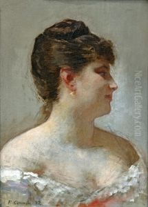 Portrait of Madame Cormon by Fernand Cormon