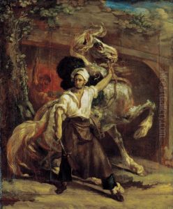 Le marechal-ferrant de Rocquencourt by Theodore Gericault