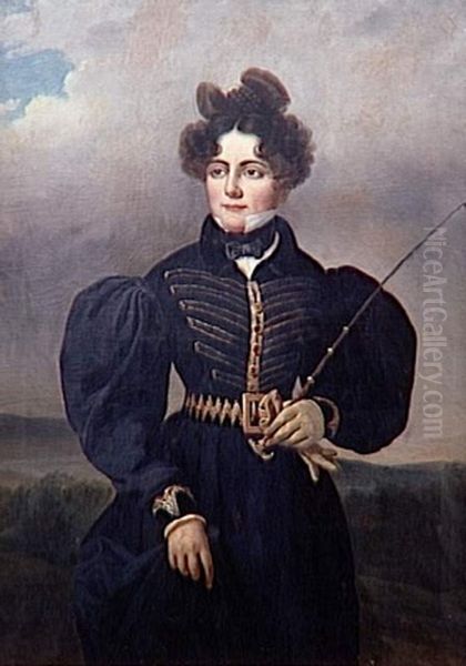 Portrait de Sophie Dawes, baronne de Feuchere - view 1