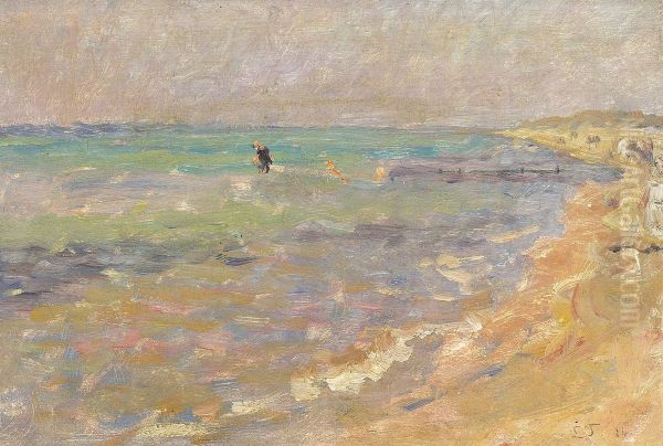 Badende ved Gl. Skagen. - view 1