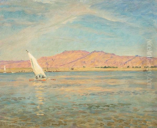 Coastal view at Luxor, Egypt. - view 1