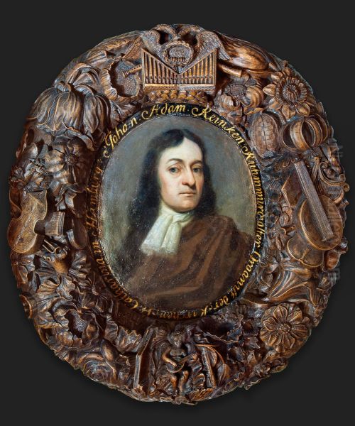 Portrait of Johann Adam Reincken - view 1