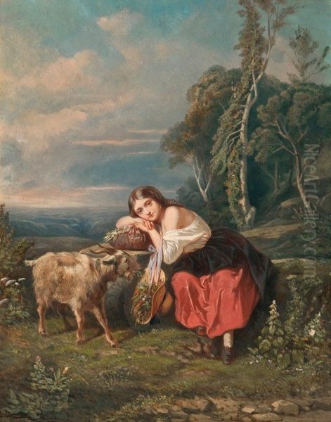 The Shepherd Girl - view 1