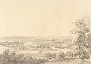 Cookham on the Thames, Berkshire by Joseph Farington