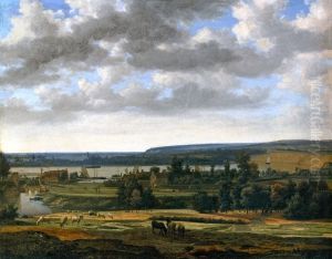 Vue d'Arnhem by Joris van der Haagen or Hagen