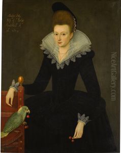 Bridget Astley, Lady Knatchbull by Robert Peake