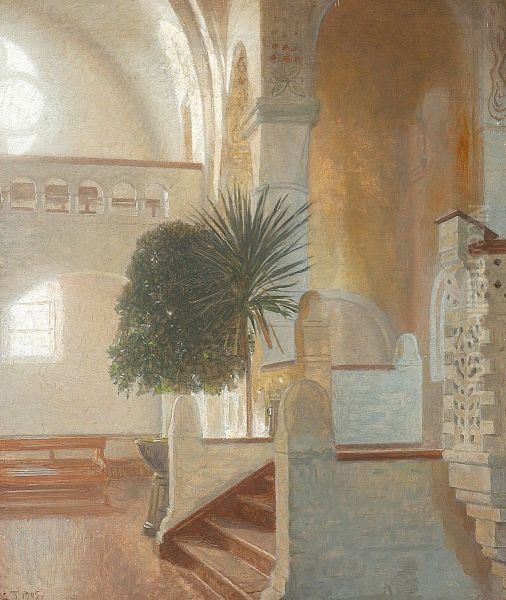 Interior from the church in Hellerup. - view 1