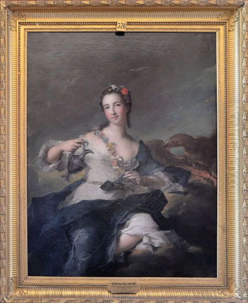 Portrait de Louise Henriette de Bourbon-Conti, duchesse d'Orleans en Hebe. - view 1