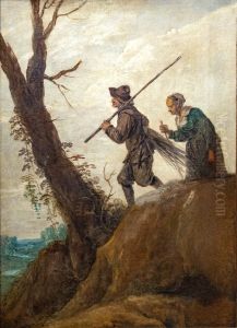 Les bucherons by David Teniers the Younger