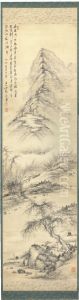 Landscape by Tanomura Chokunyu
