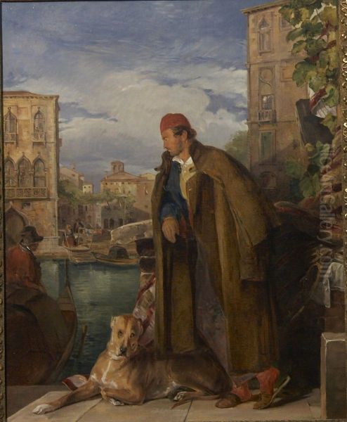 A Gondolier, Venice - view 1