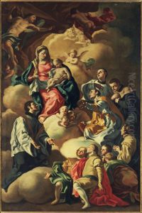 Saint Louis de Gonzaga in Glory
