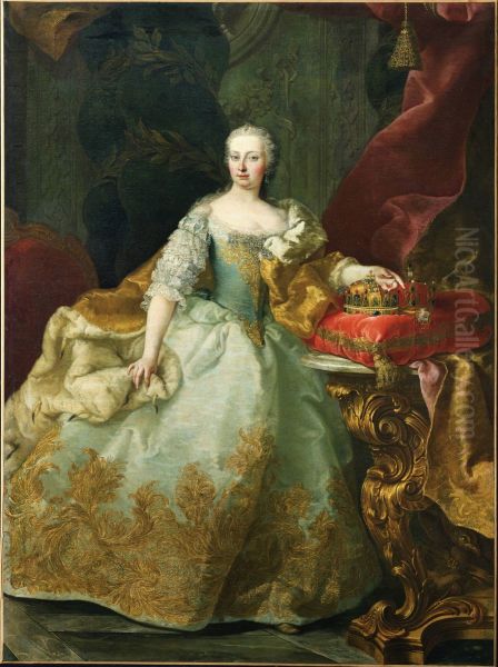 Portrait of Maria Theresa of Austria - view 1
