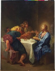 Supper at Emmaus by Benedetto Luti