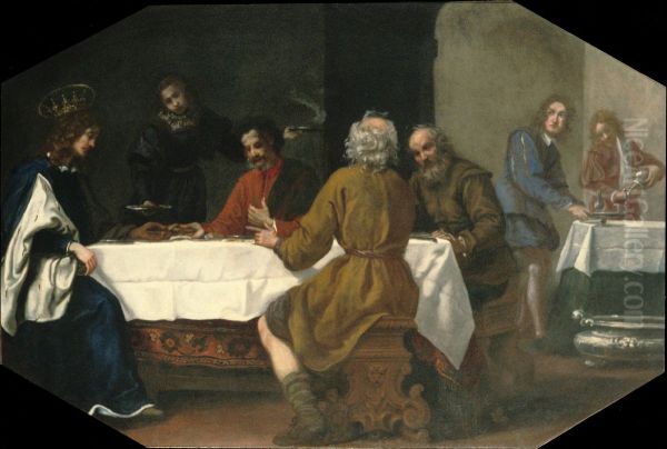 St. Louis of France Visiting an Alms House - view 1