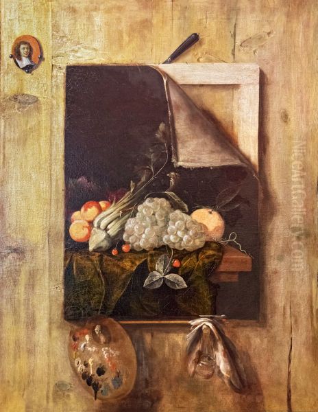 Still life, trompe l'oeil - view 1