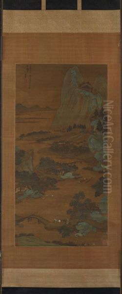 River in Mountains, Yuan tradition - view 1
