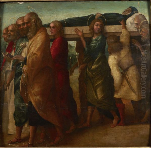 Funeral of the Virgin - view 1