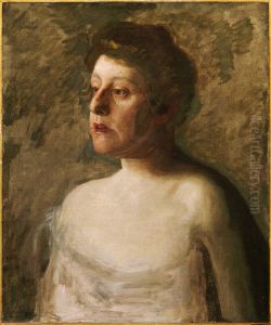 A Singer (Mrs. W.H. Bowden) by Thomas Cowperthwait Eakins