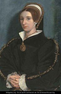 Portrait of a Lady, thought to be Catherine Howard by Hans Holbein the Younger
