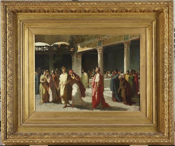 Dramatic Scene in a Court - view 1